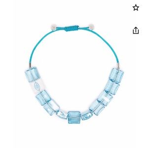 Letra Evil Eye crystal bracelet. One Size. Brand New.